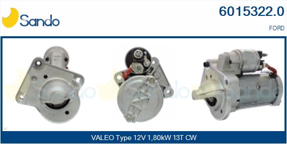 Motorino d'avviamento SANDO 6015322.0