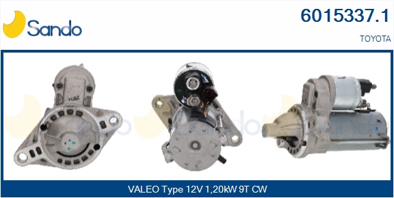 Motorino d'avviamento SANDO 6015337.1