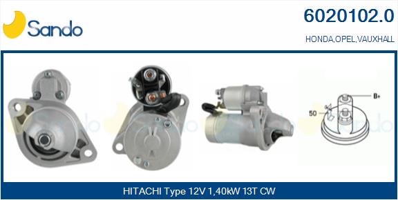  MOTORINO AVVIAMENTO (ADATTABILE) OPEL ASTRA H 1.7CDI 04-