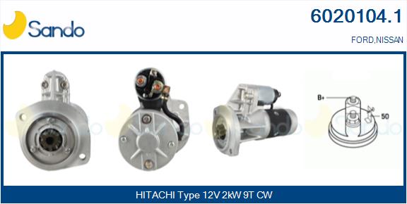  MOTORINO AVVIAMENTO (ORIGINALE) NISSAN PICK-UP 2.5DI 02-