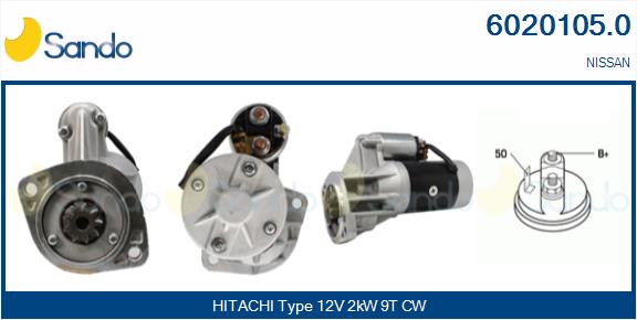  MOTORINO AVVIAMENTO (ADATTABILE) NISSAN PATROL GR 2.8TDI -00