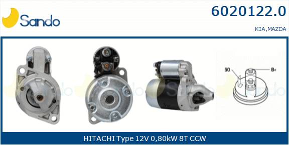  MOTORINO AVVIAMENTO (ADATTABILE) KIA PRIDE 1.3 -01