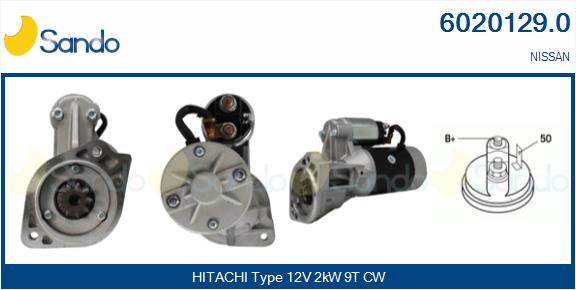  MOTORINO AVVIAMENTO (ADATTABILE) NISSAN PRIMERA 2.0TD -01