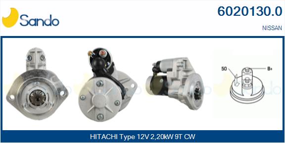  MOTORINO AVVIAMENTO (ADATTABILE) NISSAN TRADE 3.0TD -04