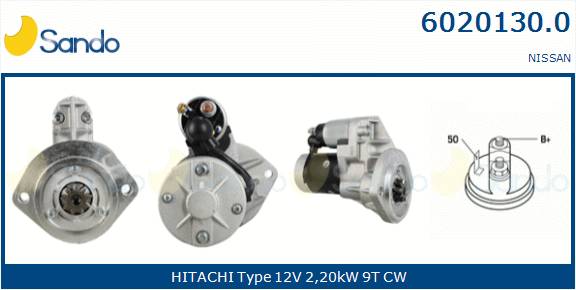  MOTORINO AVVIAMENTO (ADATTABILE) NISSAN TRADE 3.0TD -04