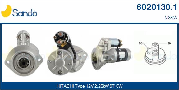  MOTORINO AVVIAMENTO (ORIGINALE) NISSAN TRADE 3.0D -01