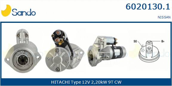  MOTORINO AVVIAMENTO (ORIGINALE) NISSAN TRADE 3.0D -01