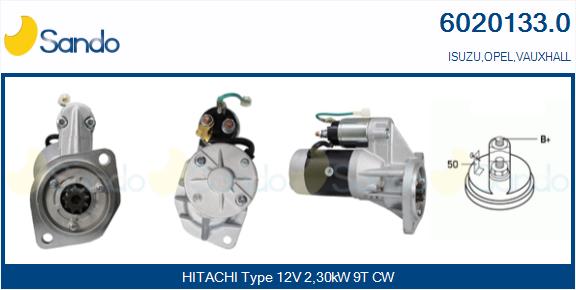  MOTORINO AVVIAMENTO (ADATTABILE) ISUZU TROOPER 2.8TD -94