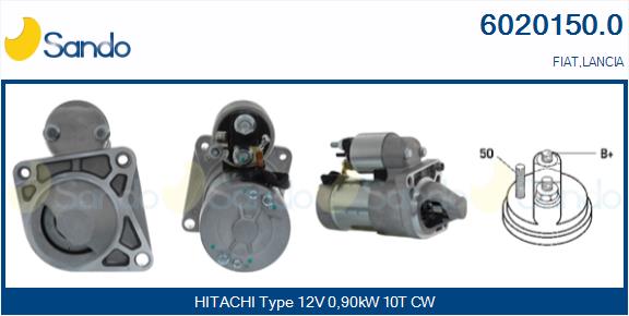 SANDO MOT. AVVIAMENTO FIAT