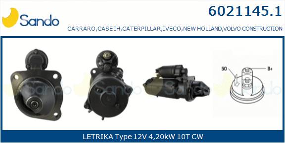  MOTORINO AVVIAMENTO (ORIGINALE) ALT CST10268