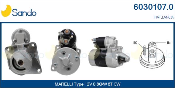  MOTORINO AVVIAMENTO (ADATTABILE) FIAT PUNTO 1.2 -10
