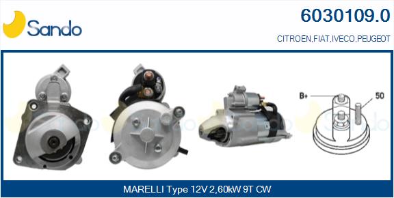  MOTORINO AVVIAMENTO (ADATTABILE) IVECO