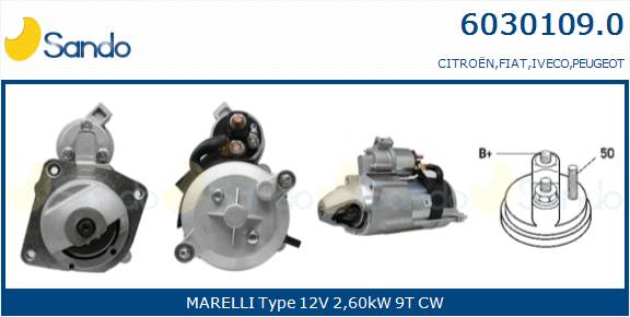  MOTORINO AVVIAMENTO (ADATTABILE) IVECO