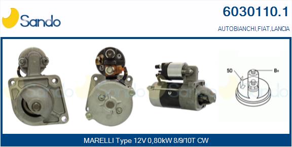 Motorino d'avviamento SANDO 6030110.1