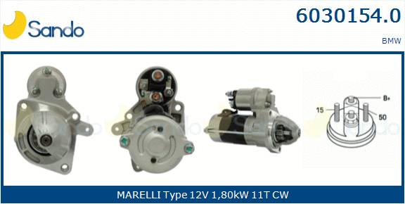  MOTORINO AVVIAMENTO (ADATTABILE) BMW 318D 0-05