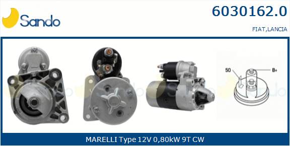  MOTORINO AVVIAMENTO (ADATTABILE) FIAT PUNTO 1.2 -09