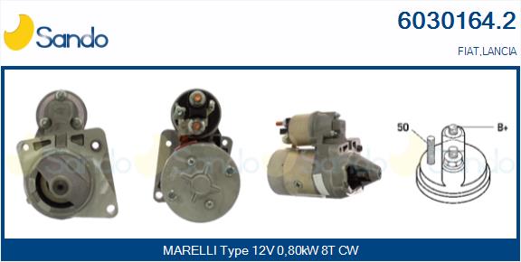 Motorino d'avviamento SANDO 6030164.2