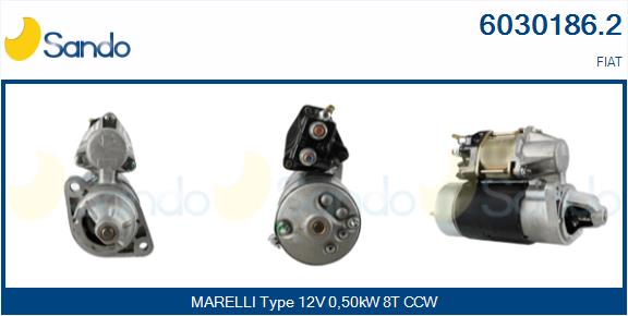Motorino d'avviamento SANDO 6030186.2