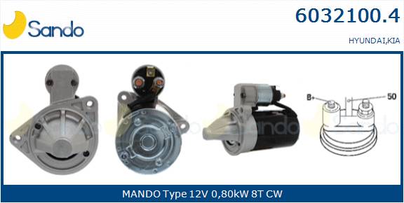  MOTORINO AVVIAMENTO  HYUNDAI i10 1.1 -13