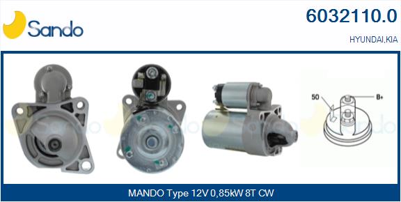 Motorino d'avviamento SANDO 6032110.0