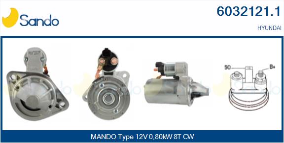  MOTORINO AVVIAMENTO (ORIGINALE) HUNDAI i10 1.2 13-