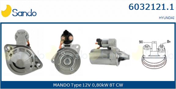  MOTORINO AVVIAMENTO (ORIGINALE) HUNDAI i10 1.2 13-
