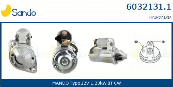  MOTORINO AVVIAMENTO (ORIGINALE) HYUNDAI I30 2.0 -12