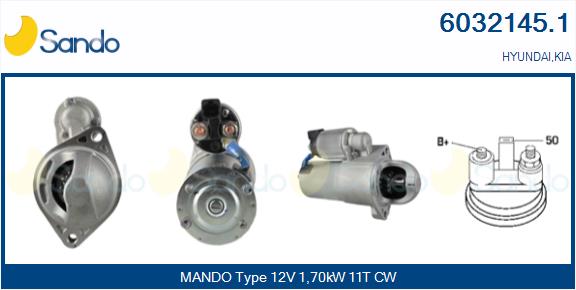  MOTORINO AVVIAMENTO (ORIGINALE) KIA.HYUNDAI