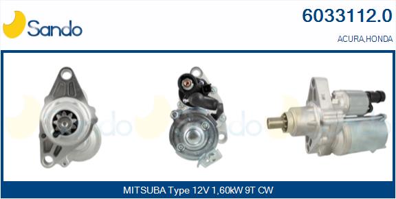 Motorino d'avviamento SANDO 6033112.0