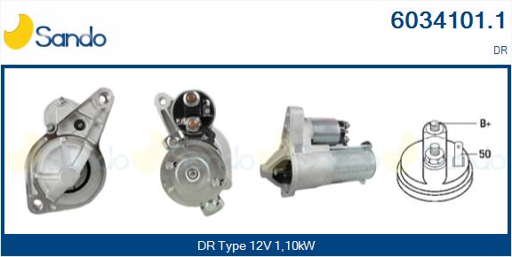  MOTORINO AVVIAMENTO (ORIGINALE) DR 1 1.3 10-