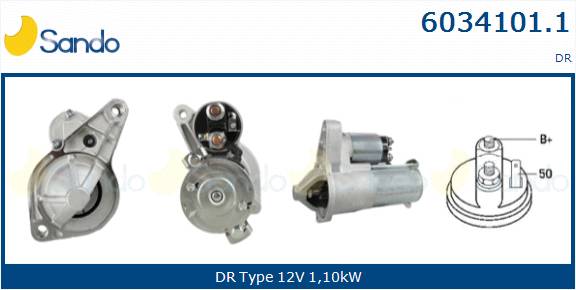  MOTORINO AVVIAMENTO (ORIGINALE) DR 1 1.3 10-