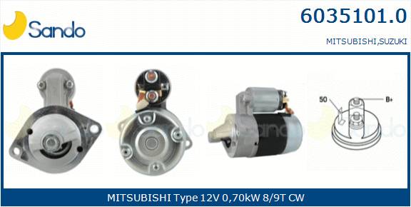  MOTORINO AVVIAMENTO (ADATTABILE) SUZUKI G.VITARA 1.6 98-