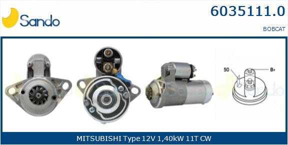  MOTORINO AVVIAMENTO (ADATTABILE) PERKINS
