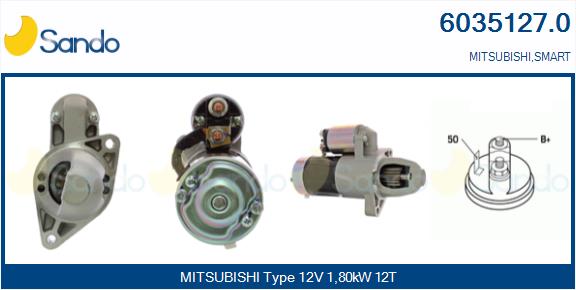  MOTORINO AVVIAMENTO (ORIGINALE) SMART FORFOUR 1.5D CDI -06