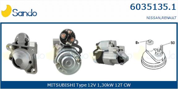  MOTORINO AVVIAMENTO (ORIGINALE) RENAULT CLIO 1.5DCI 04-