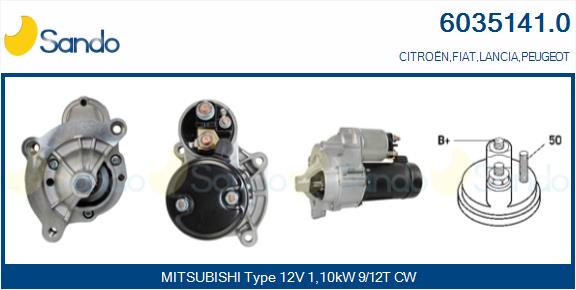  MOTORINO AVVIAMENTO (ADATTABILE) CITROEN C4 2.0 -10