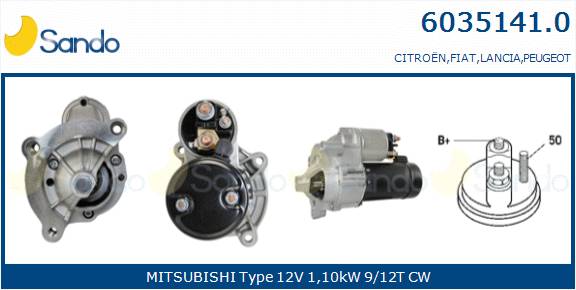  MOTORINO AVVIAMENTO (ADATTABILE) CITROEN C4 2.0 -10