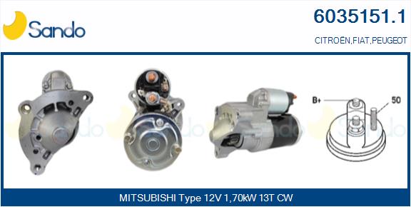  MOTORINO AVVIAMENTO (ORIGINALE) PEUGEOT 307 2.0HDI 00-
