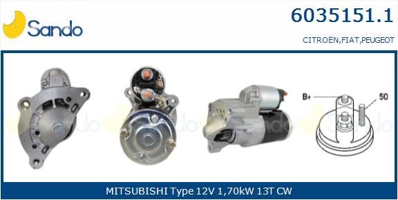  MOTORINO AVVIAMENTO (ORIGINALE) PEUGEOT 307 2.0HDI 00-