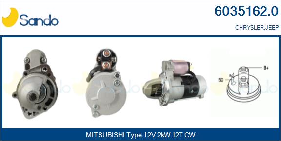  MOTORINO AVVIAMENTO (ADATTABILE) CHRYSLER PT CRUISER 2.2 CRD -10
