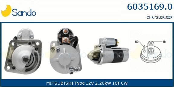 SANDO M.AV.TO(ADATTABILE) JEEP CHEROKEE 2.5 CRD -08