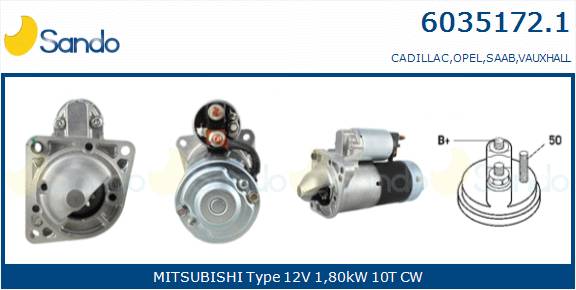  MOTORINO AVVIAMENTO (ORIGINALE) OPEL INSIGNA 2.0CDI 08-