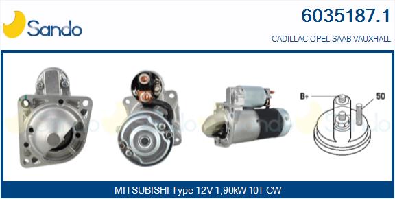  MOTORINO AVVIAMENTO (ORIGINALE) OPEL ASTRA H 1.9CDTI 05-