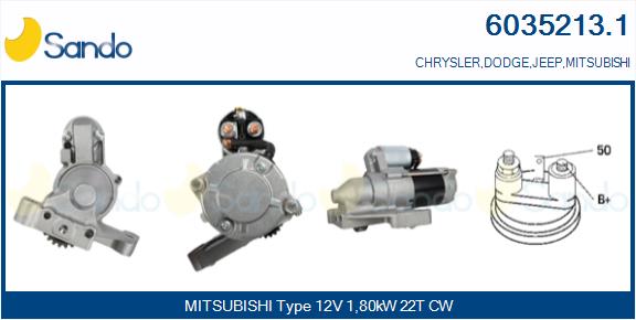 SANDO M.AV.TO(ORIGINALE) JEEP PATRIOT 2.0CRD 08-