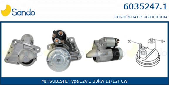  MOTORINO AVVIAMENTO (ORIGINALE) CITROEN C3 1.6HDI 08-