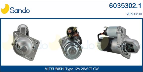  MOTORINO AVVIAMENTO (ORIGINALE) MITSUBISHI