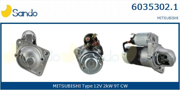  MOTORINO AVVIAMENTO (ORIGINALE) MITSUBISHI