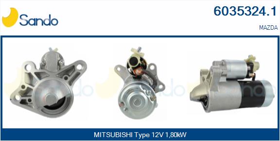  MOTORINO AVVIAMENTO (ORIGINALE) MAZDA 6 2.2 D -20