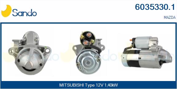 Motorino d'avviamento SANDO 6035330.1