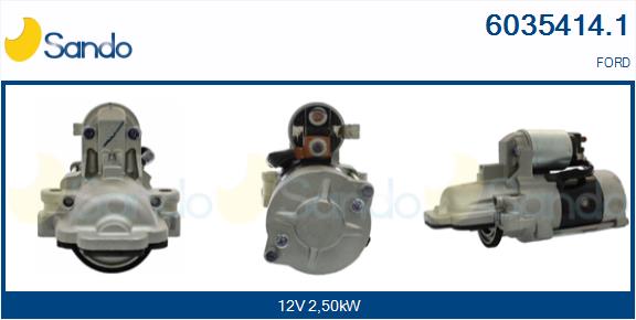 Motorino d'avviamento SANDO 6035414.1